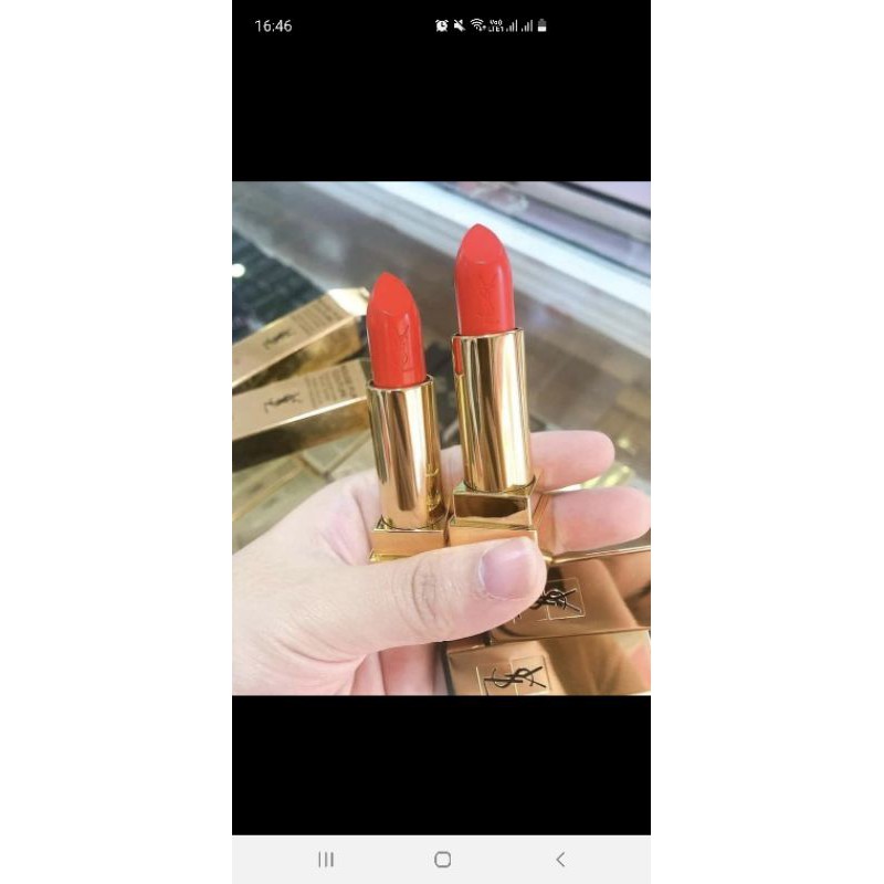 Sẵn Son YSL Rouge Pur Couture 13- Đỏ Cam