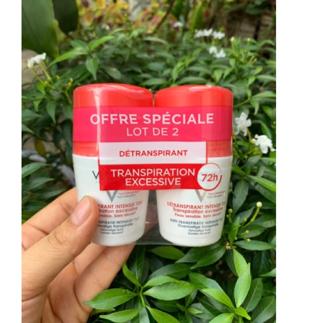 Lăn nách khử mùi Vichy đủ màu hàng pháp