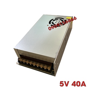 Nguồn 5V - 40A có quạt