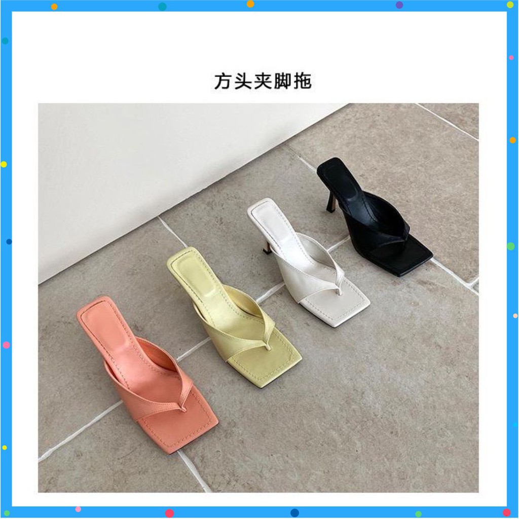 Guốc nữ thời trang 7p đẳng cấp LCG17 có 2 màu trắng và đen
