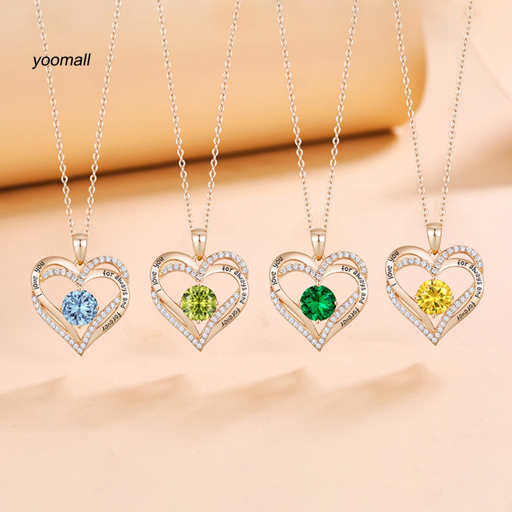 Vòng cổ Mặt Đá Lấp Lánh Có Thể Điều Chỉnh Độ Dài