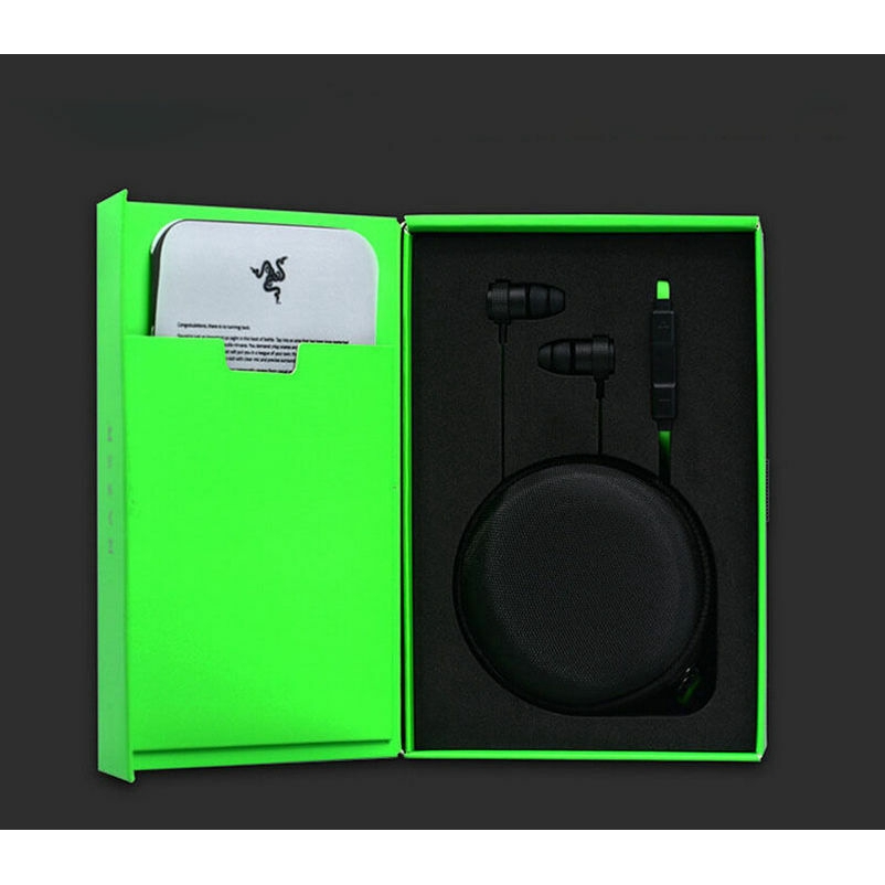 Tai nghe nhét tai Razer Pro V2 mang lại âm thanh sống động ( Có micro)