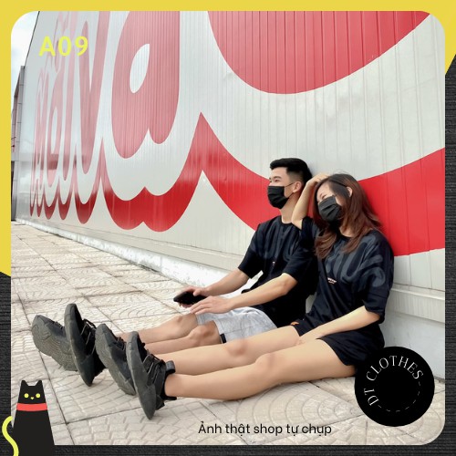 Áo thun unisex nam nữ DT Clothes, áo phông đôi chất cotton đủ size hình chữ
