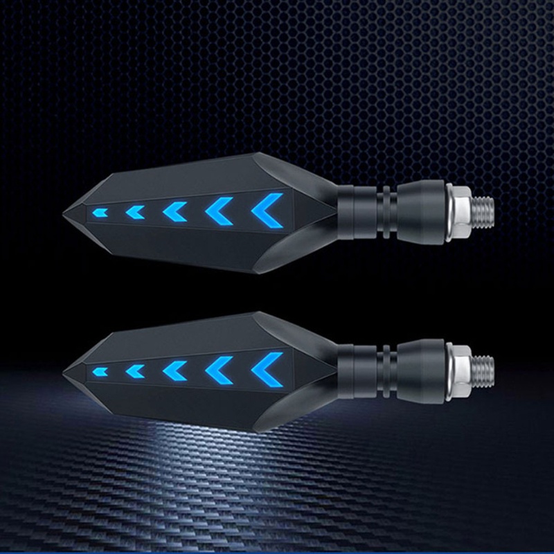 Set 2 Đèn Xi Nhan 12V 12V Ánh Sáng Vàng Hổ Phách Dành Cho Xe Mô Tô