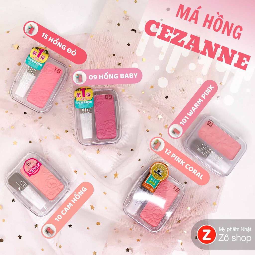 Phấn má Cezanne Natural Cheek