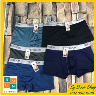 Quần sịp đùi nam BOXER, quần lót nam Fuit off chất liệu cootton mềm mịn đủ size đủ mầu - QS01