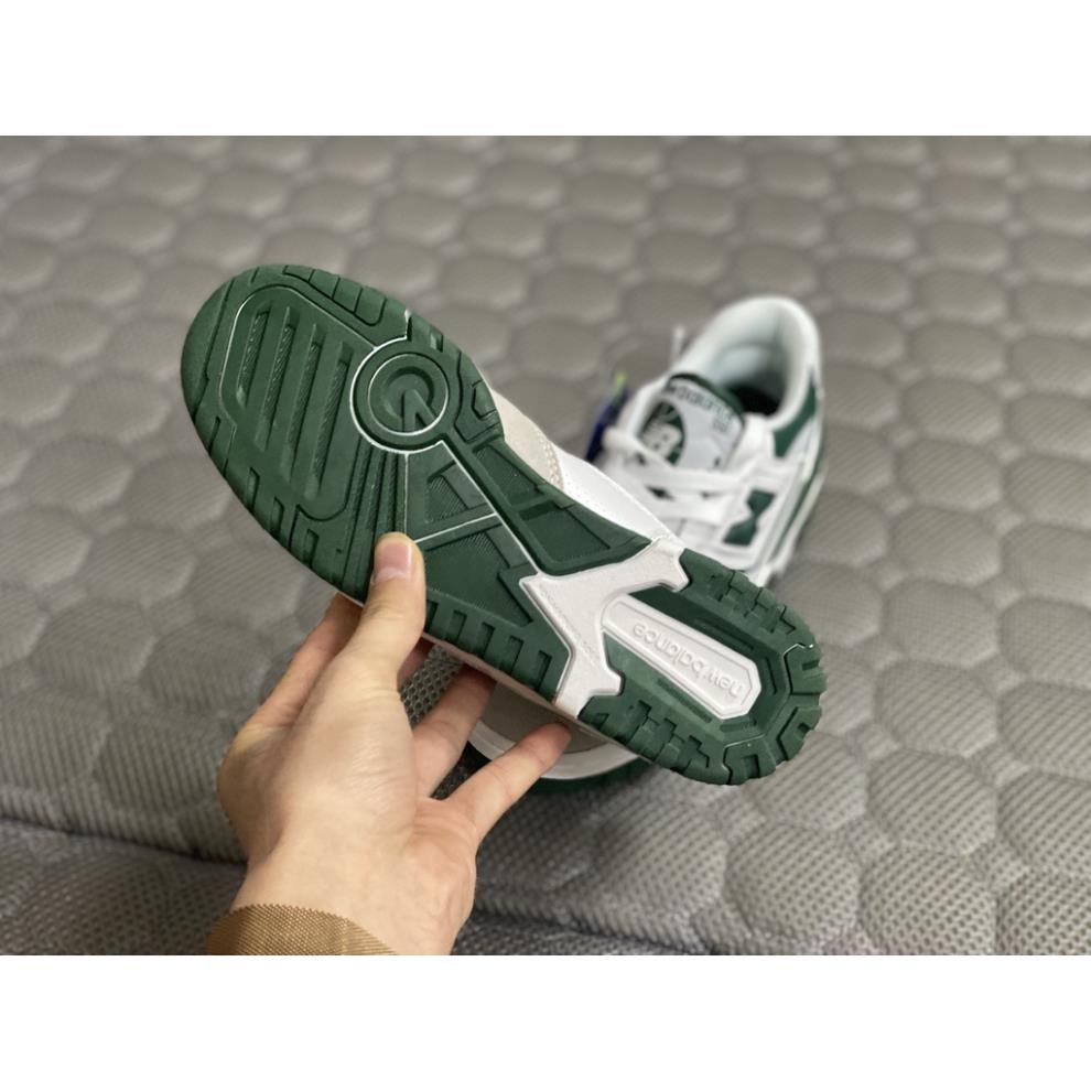 Giày Thể Thao Sneakers Nam Nữ NB 550-White Green Xanh Trắng Bản S.C Cao cấp