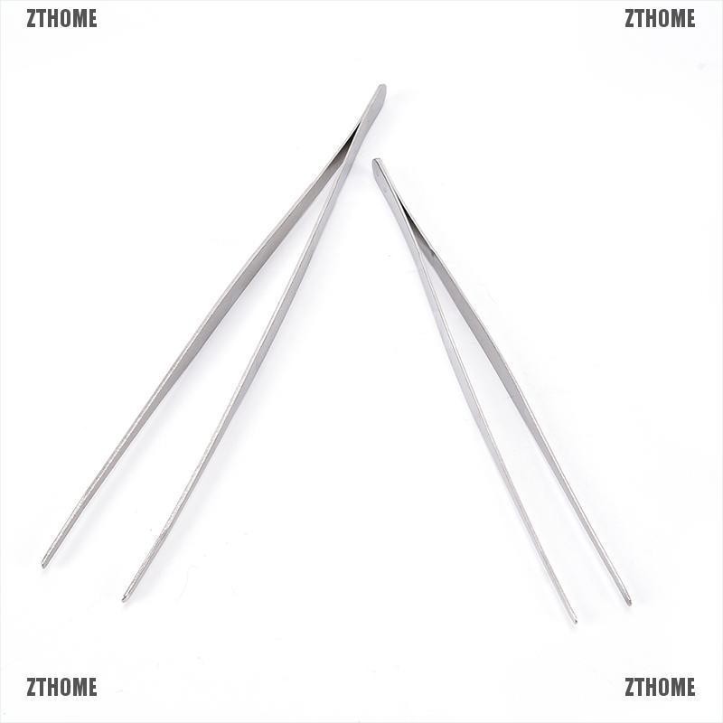 Nhíp dài thép không gỉ đầu dụng cụ nấu ăn B 'zthome