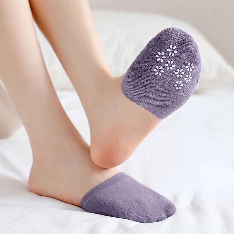 Đôi tất chân FHYL cổ thấp chống trượt thời trang cho nữ