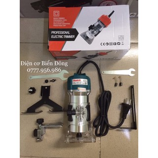 Máy Phay Gỗ MAKITA 6mm RT3709 máy soi hàng THÁI LAN với thiết kế nhỏ gọn thích hợp soi mộng gỗ, phay gỗ, tạo rãnh...,...