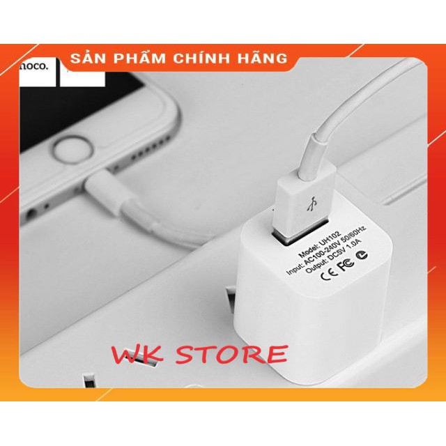 Củ sạc Hoco Iphone chính hãng,BH 1 năm