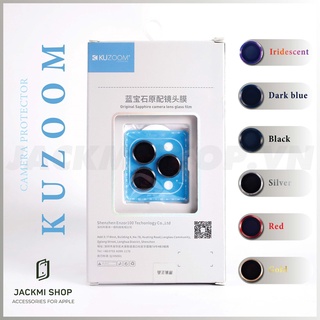 Cường lực Camera Lens KUZOOM cho iP 11 pro max 12 12 pro 12 pro max 13 mini 13 13 pro 13 pro max