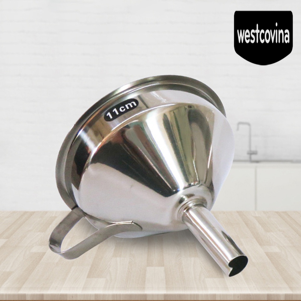 [Hot]☀ Phễu Rót Dầu Bằng Thép Không Gỉ 11 / 13 / 15cm