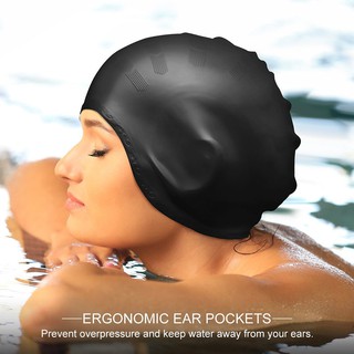Mũ bơi silicone dành cho người lớn
