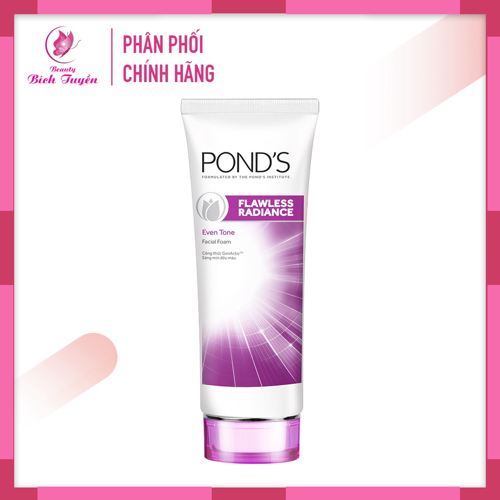 Sữa Rửa Mặt Sáng Da Cao Cấp POND'S FLAWLESS RADIANCE 100g BT Cosmetic