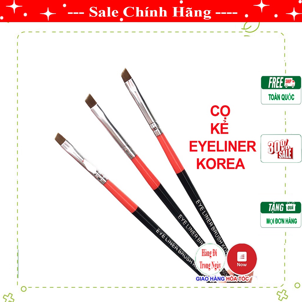 Cọ Kẻ Mắt Eyeliner Brush Korea Chính Hãng Hàn Quốc Chuyên Kẻ Viền mắt Siêu Sắc Nét