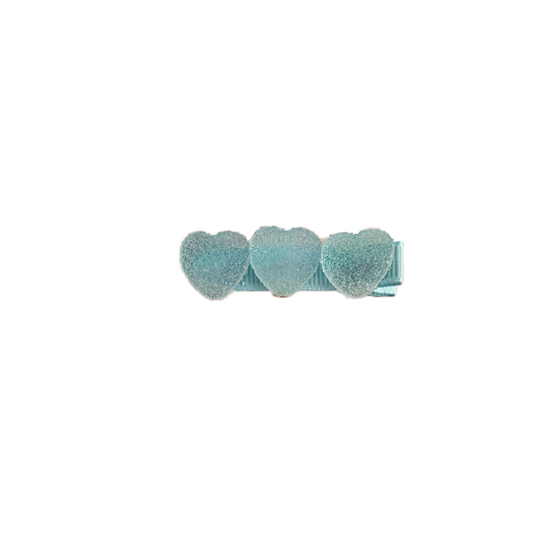 Kẹp tóc màu xanh dương nhiều kiểu dáng tùy chọn thời trang Hàn Quốc xinh xắn