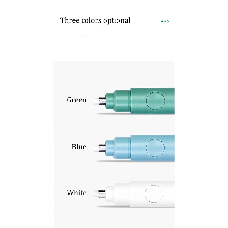 Cục Tẩy Bút Chì Điện Tử Deli Nusign Dành Cho Học Sinh