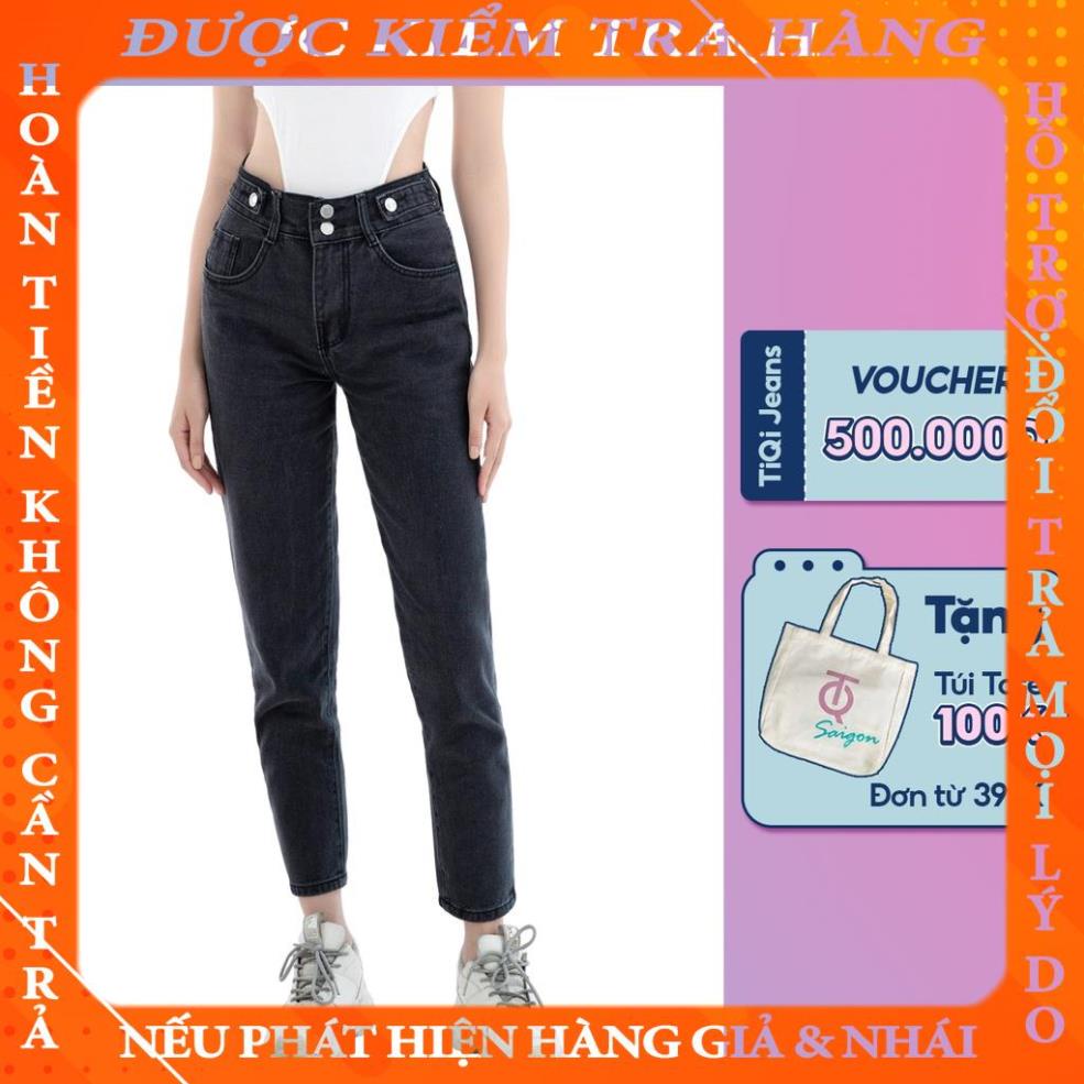Quần Jean Baggy Nữ màu xanh cao cấp TiQi Jeans B1-160 fdinh