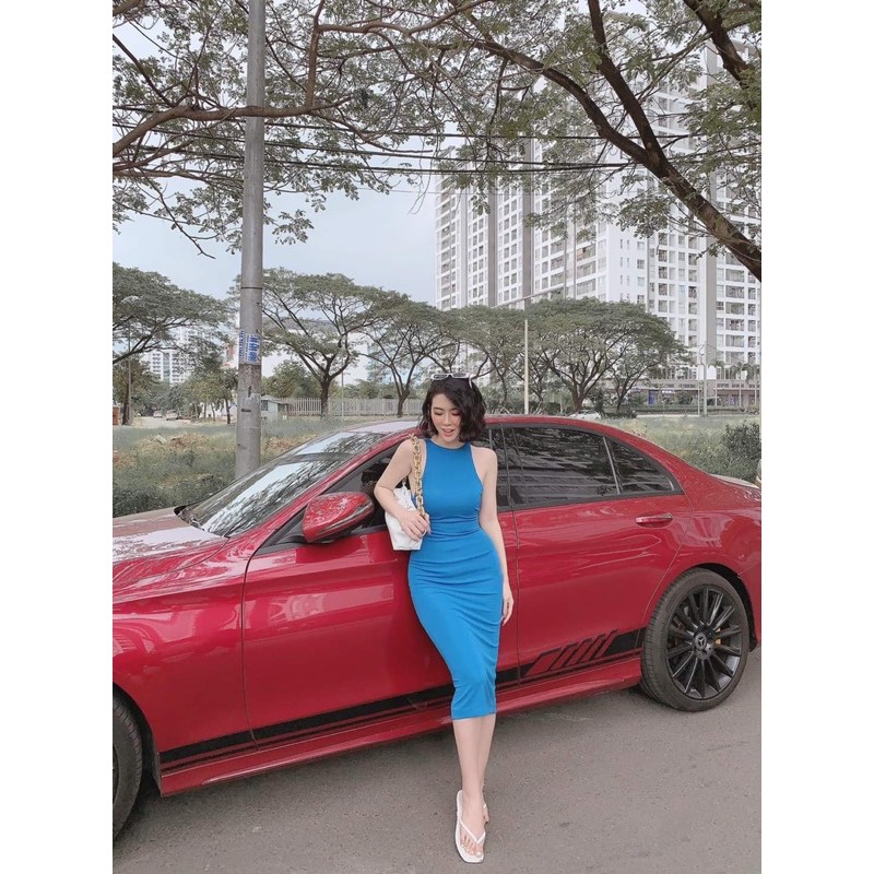 🎊 Đầm Thun Body Sát Nách Dáng Dài ✨ | BigBuy360 - bigbuy360.vn