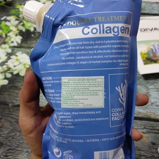 Hấp tóc phục hồi tóc Collagen DIVA 500ml chính hãng