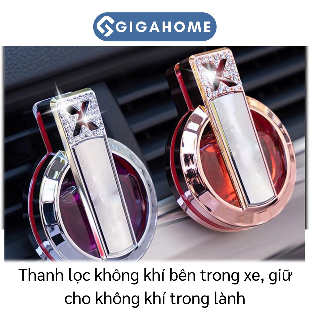 Nước Hoa Cài Cửa Gió Điều Hòa Ô Tô GIGAHOME Khử Mùi 12ml 4246