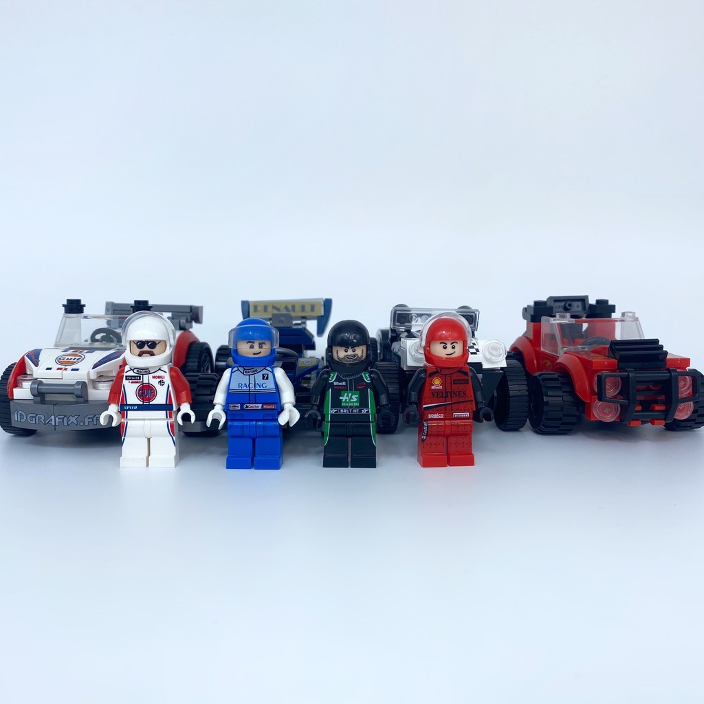 Bộ Đồ Chơi Trẻ Em Lego Ninjago. Bộ Đồ Chơi Lắp Rap Xe Đua Bộ 4 Trong 1