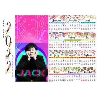 Lịch tường 2025 jack j97 LA32 size A3