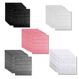 Xốp dán tường 3d Tấm xốp dán tường gạch 3d cách âm / tấm xốp cách nhiệt/giấy dán tường phòng ngủ 35 * 30CM