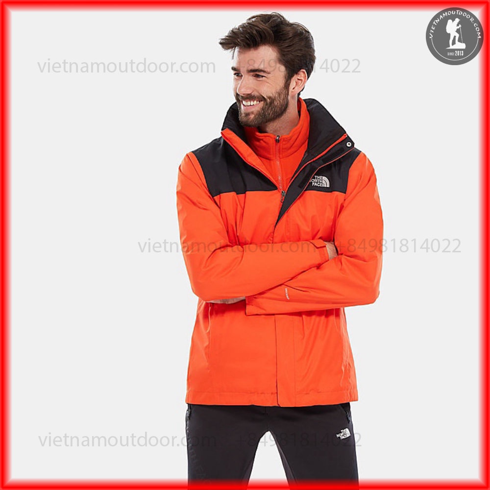 Áo Khoác nam The North Face  5 in 1 lông vũ -  [ hàng xuất xị.n ] - áo có thể tách rời thành 5 kiểu