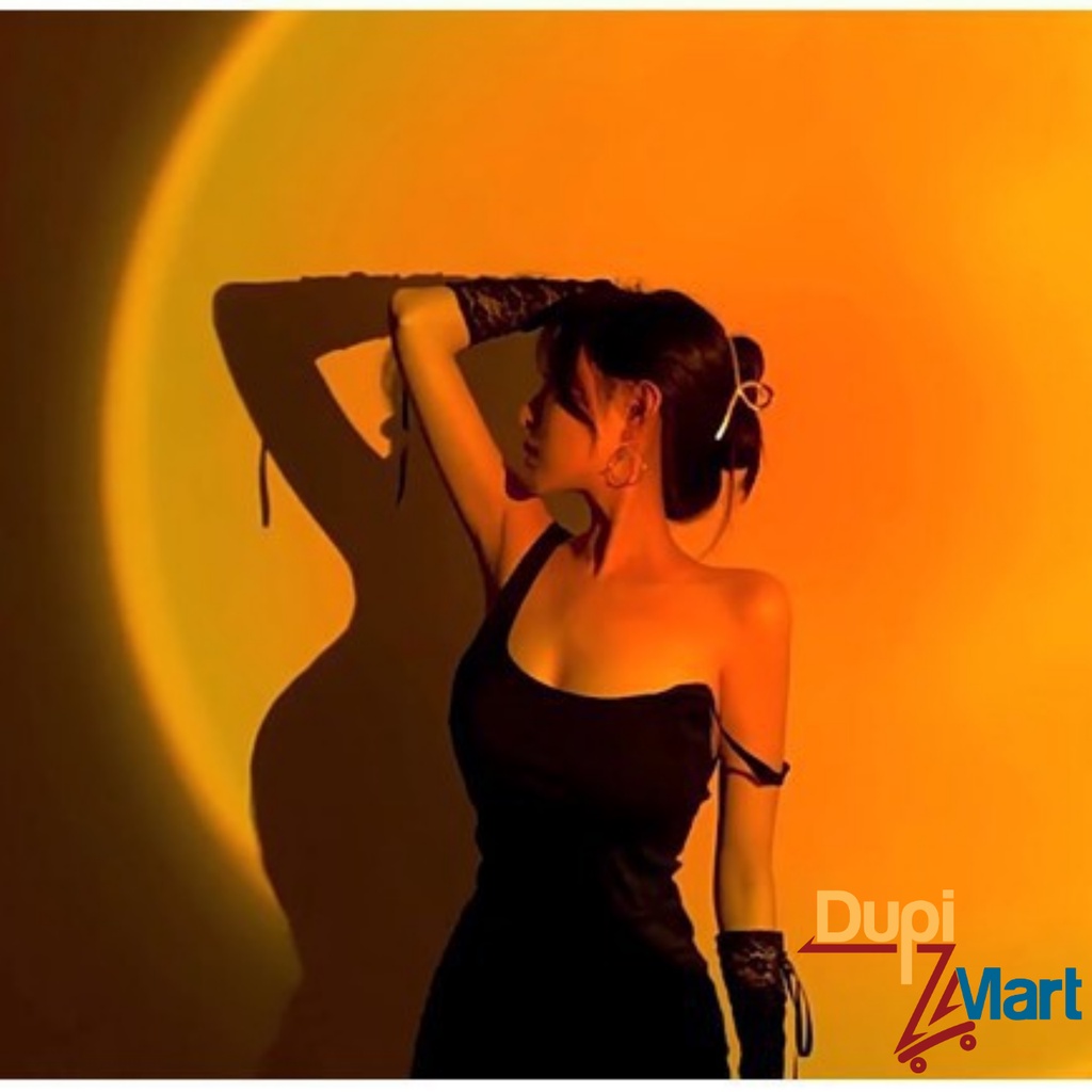 Đèn Hoàng Hôn Hàng Chuẩn SunSet  4 Màu, 16 Màu Có Điều Khiển - Đèn Led Cầu Vòng Trang Trí Chụp Ảnh Quay TikTok Lung Linh