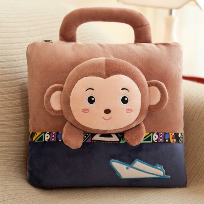 Gối kèm chăn 2 in 1 IGUN BEDDING có tay cầm tiện lợi