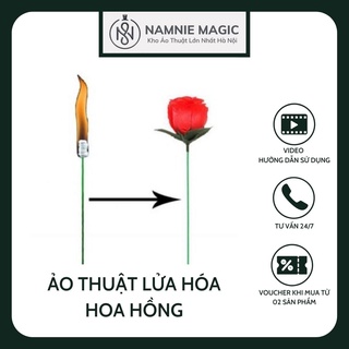 Ảo Thuật Lửa Hóa Hoa Hồng,Torch To Rose, Đạo Cụ Sân Khấu, Đồ Chơi Sáng Tạo, Thông Minh, Trí Tuệ
