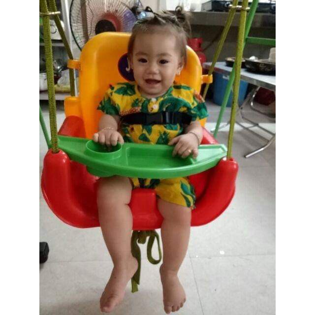 Ghế xích đu KÈM ĐAY TREO cao cấp cho bé Jumper kids