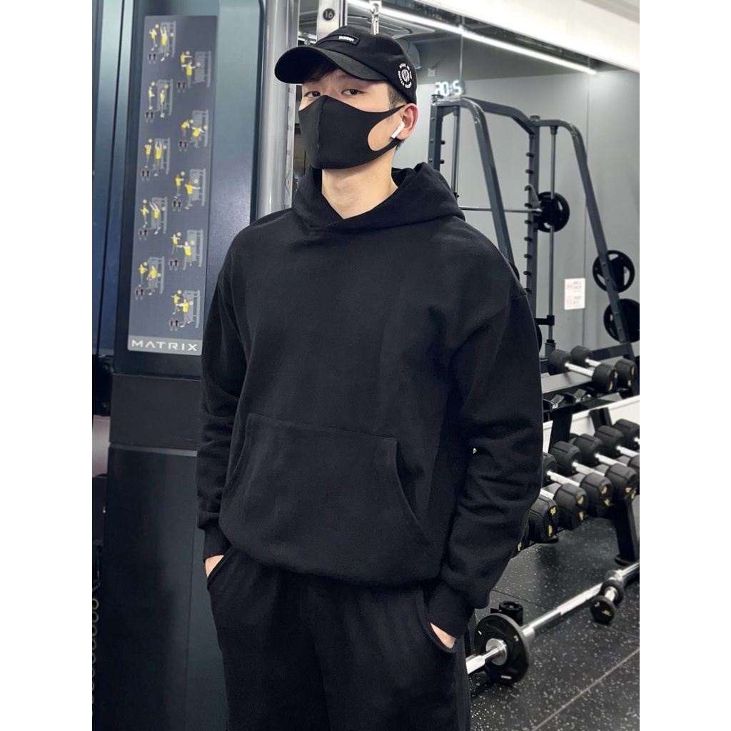 Áo Hoodie Nỉ Mũ 2 lớp Túi Trước Phong Cách UNISEX Fom Rộng - Lịch Sự Thoải Mái  Ấm Áp Mùa Đông 2022