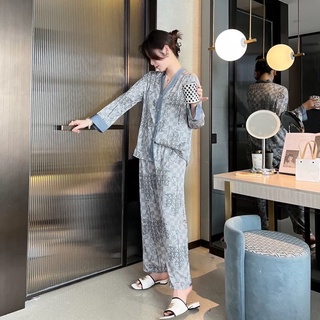 BỘ NGỦ LỤA IN SANG TRỌNG MỀM MỊN