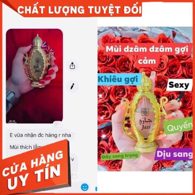 Jazi Naseem (Dubai King) _ Tinh Dầu Nước Hoa Dubai Jazi Naseem 20ml Nữ Ngọt Ngào Nữ Tính Bánh bèo, nhẹ nhàng, ngọt ngào | BigBuy360 - bigbuy360.vn