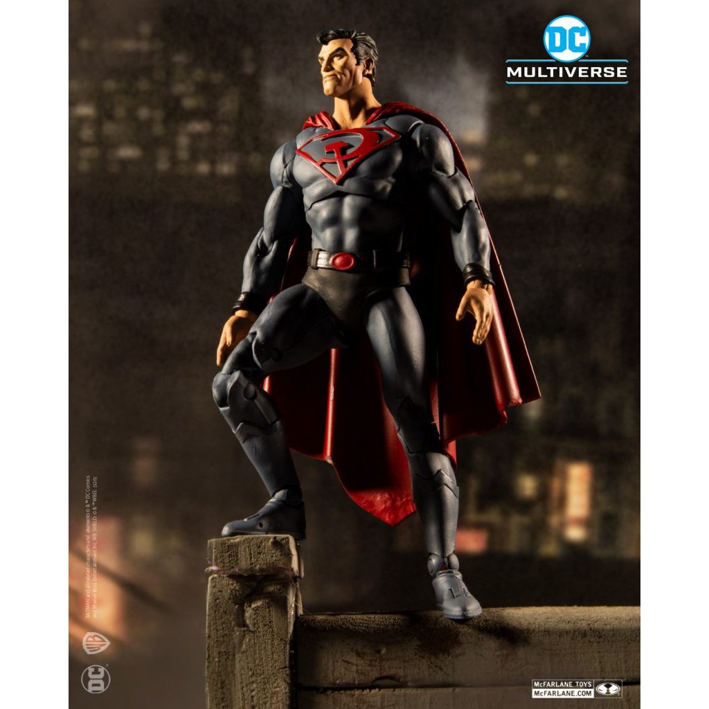 MÔ HÌNH CHÍNH HÃNG MCFARLANE SUPERMAN RED SON