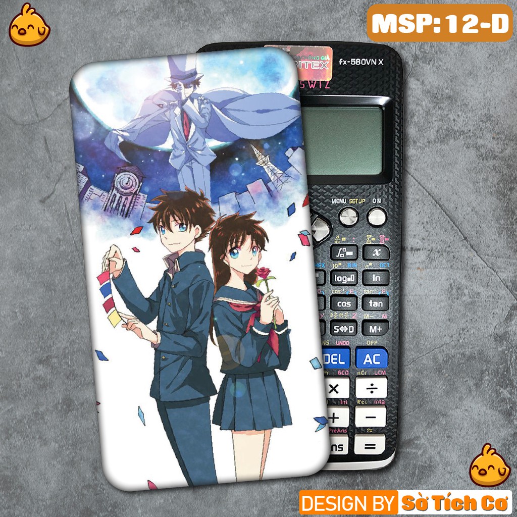 Miếng decal dán máy tính Casio bỏ túi FX500 FX570 FX580 - 570ES 570EX 680EX hình Kaito Kid - Solo Leveling MSP: MT12