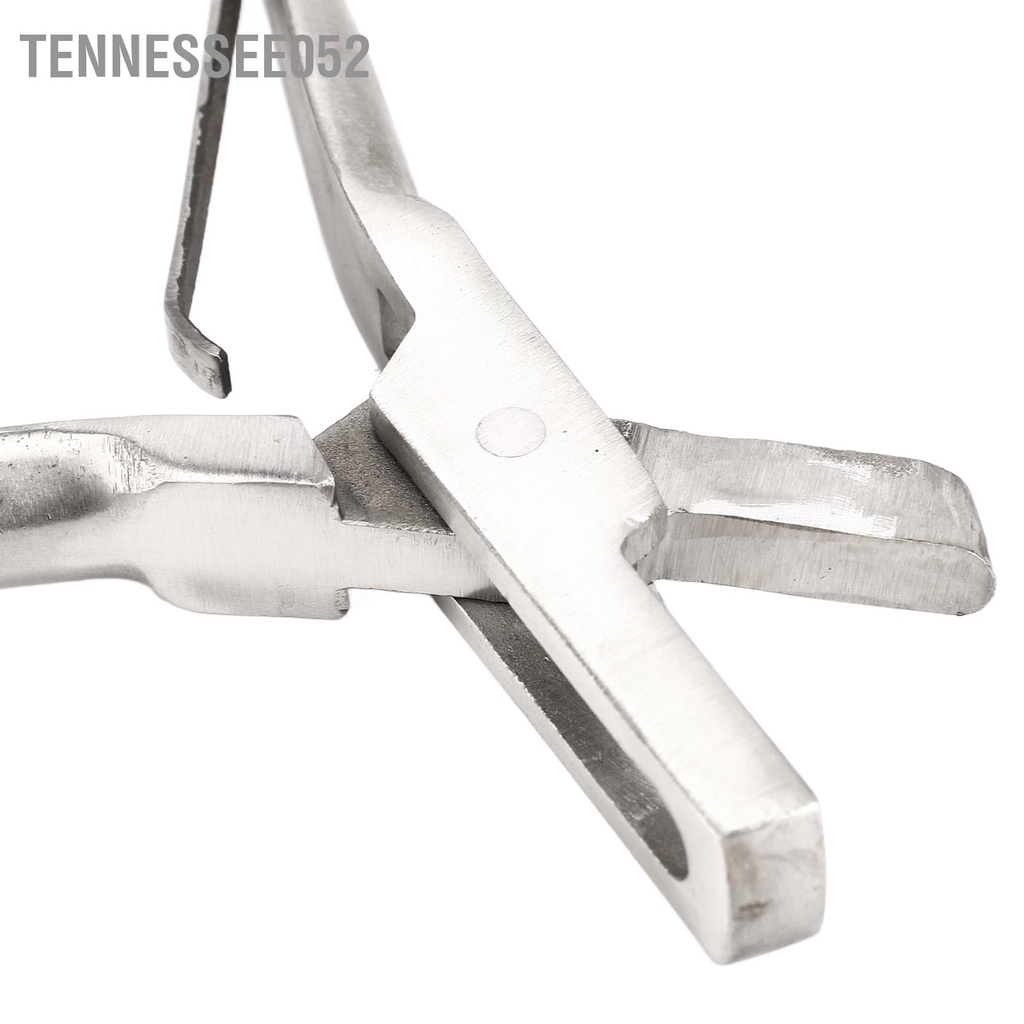 Tennessee052 Thẻ đeo thẻ tai lợn Kìm bấm lỗ động vật bằng thép không gỉ với khóa an toàn để nhận dạng dê cừu gia súc
