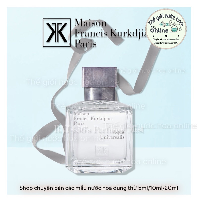 -𝐍𝐄𝐖- Nước hoa dùng thử MFK Aqua Universalis ( mẫu thử 5ml/10ml/20ml) ' 𝗣𝗲𝗿𝗳𝘂𝗺𝗲'𝟬𝟭𝗦𝘁𝗼𝗿𝗲