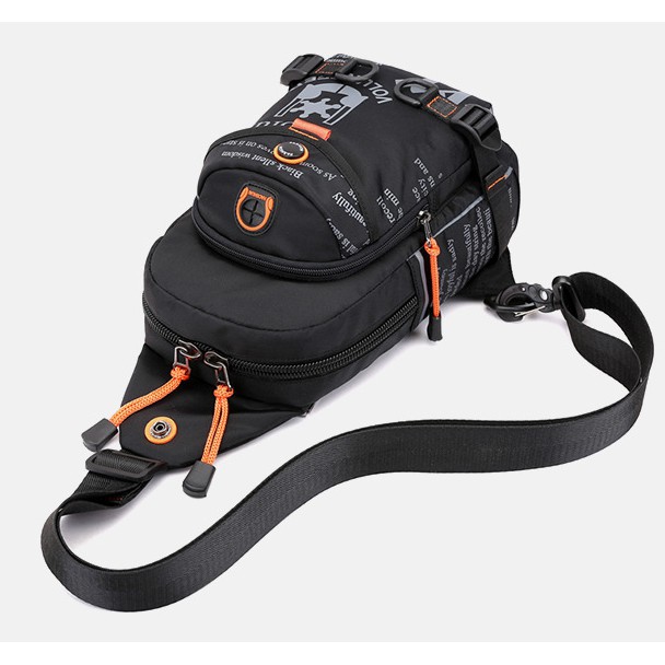 Túi đeo chéo nam vải Polyester kháng nước kiểu dáng nhỏ gọn thể thao TC58 | BigBuy360 - bigbuy360.vn