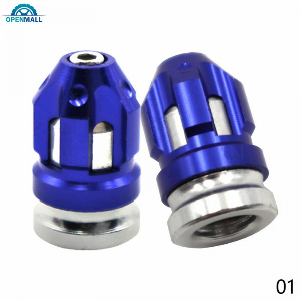 Cặp Nắp Van Bánh Xe Hơi Xe Máy Bằng Hợp Kim Nhôm