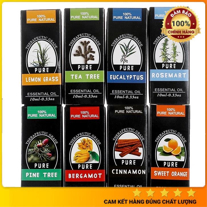 [Vip] Tinh Dầu Sả Nguyên Chất 10Ml, Tinh Dầu Tràm Cao Cấp - Nhập Khẩu Ấn Độ, 100% Thiên Nhiên