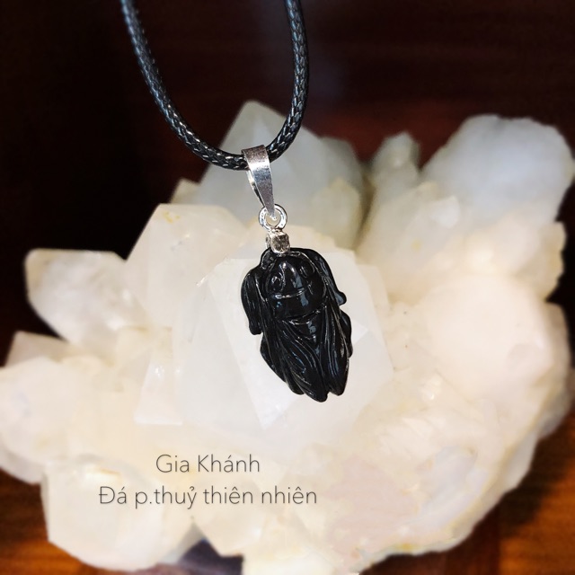 Ve Sầu đá Obsidian Đen