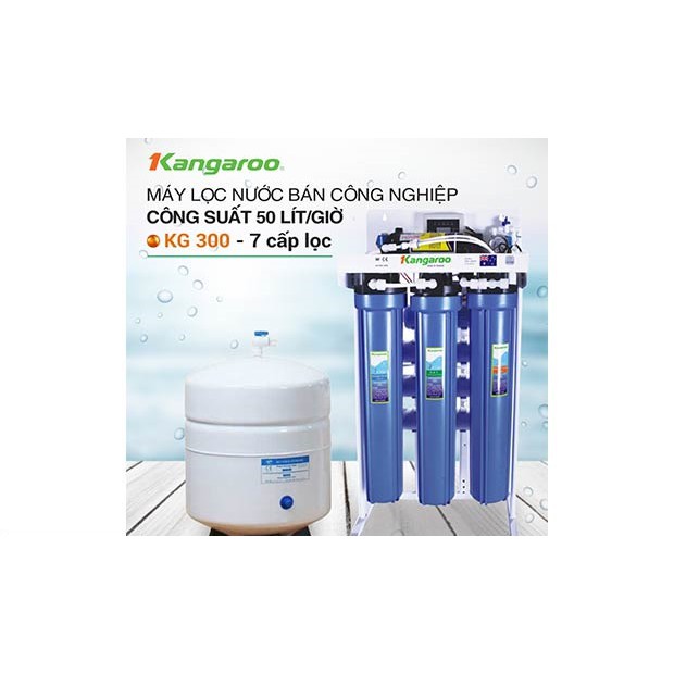 Máy lọc nước công nghiệp Kangaroo 50l/h KG300