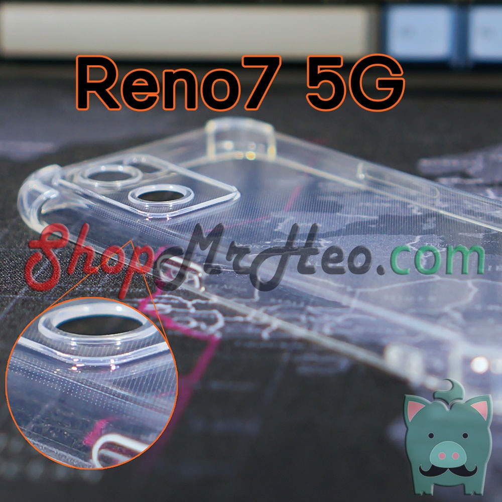 Ốp Lưng Dẻo Chống Sốc Trong Suốt Oppo Reno7 Pro 5G - Reno7 5G - Reno7 Z 5G - Reno7 4G - Reno6 - Reno6 Z 5G
