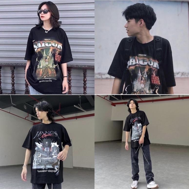 Áo Thun Local Brand Hades Sài Gòn Hà Nội Nam Nữ Tay Lỡ Unisex Ulzzang Hot Moonstore