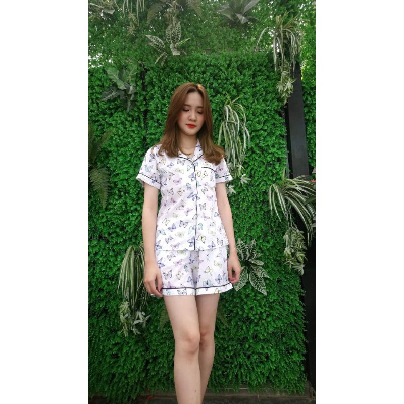 bộ pijama thô hàn hàng thiết kế độc quyền