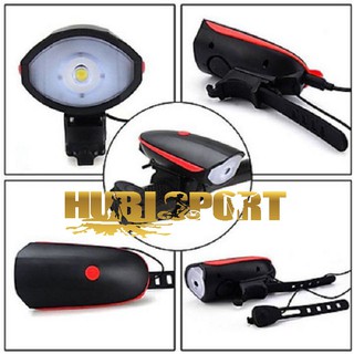 Đèn LED Xe Đạp + Còi